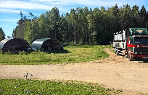 The isolation pens